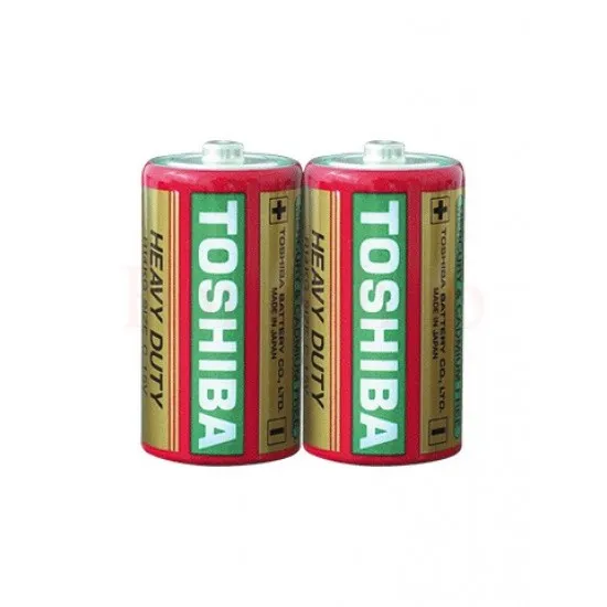 2 БР БАТЕРИИ TOSHIBA R14K, 1.5V