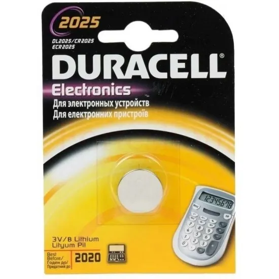 БАТЕРИЯ DURACELL, 2025