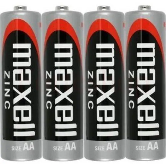 ЦИНК МАНГАНОВА БАТЕРИЯ MAXELL R6 4 БР. 1.5 V