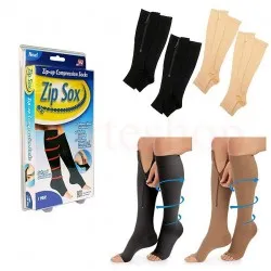 КОМПРЕСИРАЩИ ЧОРАПИ С ЦИП 