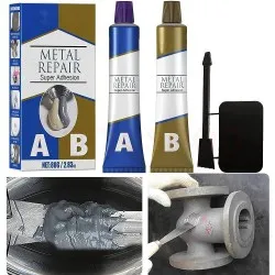 ДВУКОМПОНЕНТНО ЛЕПИЛО ЗА МЕТАЛ И ПЛАСТМАСА