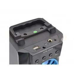 BLUETOOTH АКУМУЛАТОРНА ТОНКОЛОНА  3 ИНЧА 2X5W+МP3