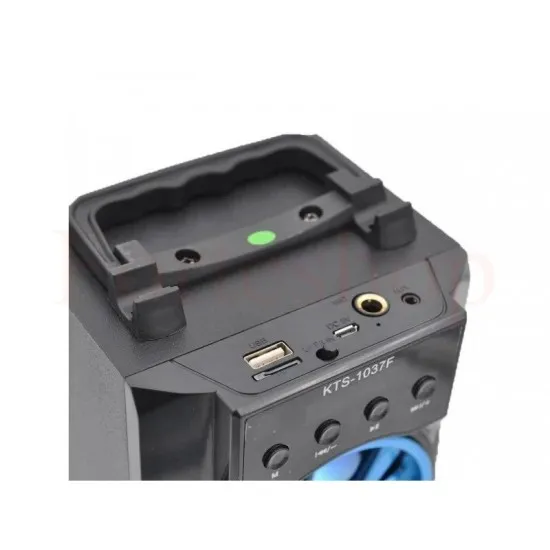 BLUETOOTH АКУМУЛАТОРНА ТОНКОЛОНА  3 ИНЧА 2X5W+МP3