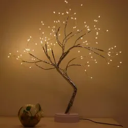 Светещо LED дърво с перли