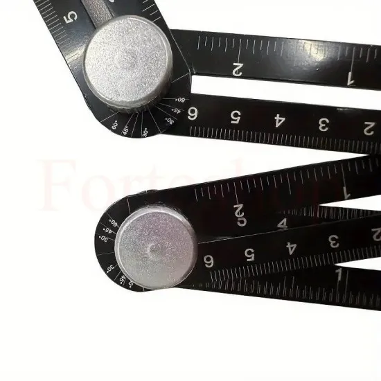 Мултифункционална шестоъгълна линийка, ъгломер