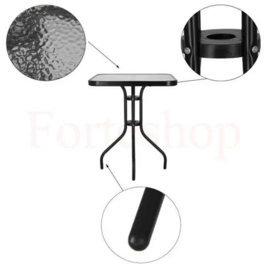 КВАДРАТНА ГРАДИНСКА МАСА