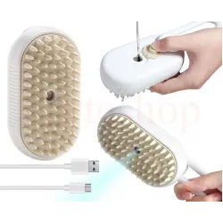 Електрическа масажна четка с разпръскване за домашни любимци