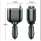 Зарядно за кола с USB, Type-C и LED дисплей