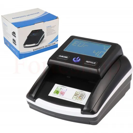 детектор за фалшиви банкноти с LCD дисплей
