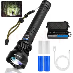 Мощен акумулаторен LED фенер