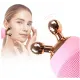 Масажор за лице със звукова четка и въртящи 3D топки