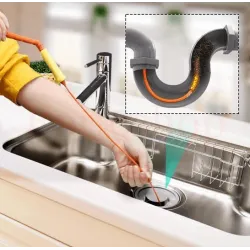 Уред за почистване на канала от косми